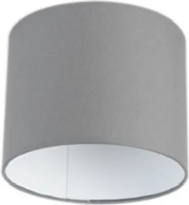 Zdjęcie produktu dla Klosz lampy szary 18/18/14 z białym wnętrzem
