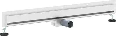 Productafbeelding van vidaXL Wandmontage doucheput, zilver, 90 cm, roestvrij staal 304