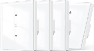 Image de Interrupteur de volets WiFi Maxcio 6.1 Gen compatible avec Alexa Google 4-pack