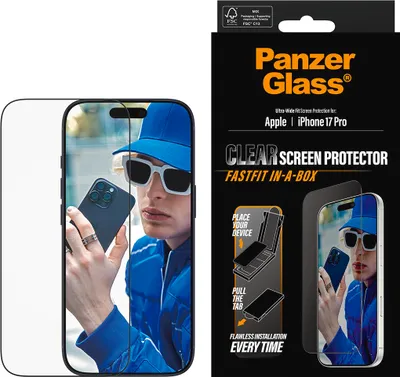 Produktbild von PanzerGlass iP 17 Pro UWF Fastfit with Black Frame