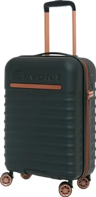 Produktbild von Handgepäck Hartschalentrolley Koffer Dunkel Grün Rollenkoffer 55 cm Cavalet bei Bowatex
