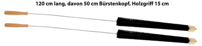 Zdjęcie produktu dla 2 x szczotka do kaloryferów z koziego włosia - Szczotka z długą główką do kaloryferów i grzejników Szczotka do ogrzewania