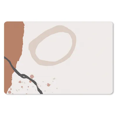 Produktbild von MuchoWow® Mauspad Mousepad Sommer - Abstrakt - Grau 27x18 cm - Mousepads - Maus Mat - Pad - Mausunterlage - Büroartikel - Desk Matten