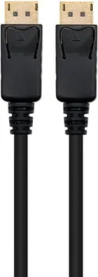 Produktbild von Ewent EC1411, 2 m, DisplayPort, DisplayPort, Männlich, Männlich, Schwarz