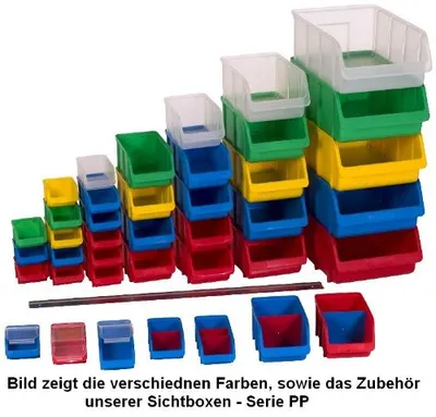 Zdjęcie produktu dla hünersdorff 682200 Sichtlagerkasten Größe 2/L 1,0 l gelb