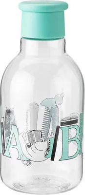 Immagine prodotto di Rig-Tig Trinkflasche Drink-It Moomin Turqouise, Wasserflasche, Kunststoff, Türkis, 0.5 L, Z00710-1