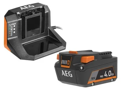 Obrázek produktu pro AEG SETL 1840S baterie 4,0 Ah a nabíječka 18 V PRO lithium-iontová technologie