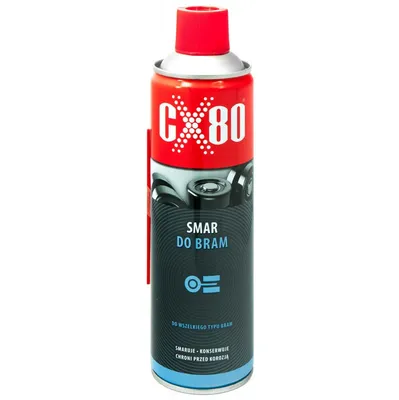Produktbild von CX-80 Flüssiger Mehrzweckreiniger für Tore, Schlösser, Vorhängeschlösser, Rollläden, Schiebetüren 500ml (Torpflegefett)