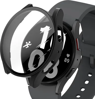 Produktbild von Schutzhülle Display PC Hülle+Schutzglas Für Samsung Galaxy Watch 5 40mm Schwarz