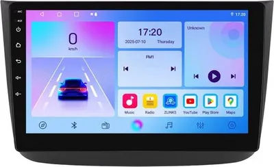 Zdjęcie produktu dla Radio samochodowe z Bluetooth – CarPlay – Do Mercedes-Benz Vito 2 W639 i Viano 2 W639 (2003–2015) – Kompatybilne z Apple i Android – Stereo – System nawigacyjny