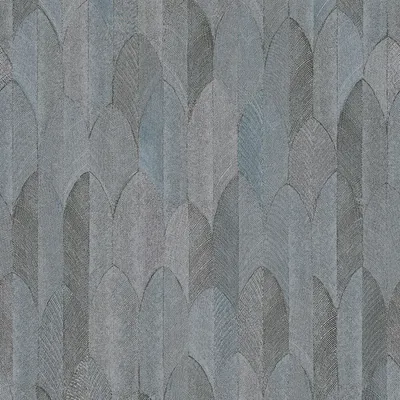 Produktbild von A.S. Création Art Deco Tapete Sumatra Vliestapete grau blau schwarz 10,05 m x 0,53 m