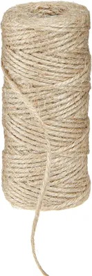 Produktbild von Jutegarn 2mm 50m 8x Rolle - Natur Jute Schnur für Deko & DIY