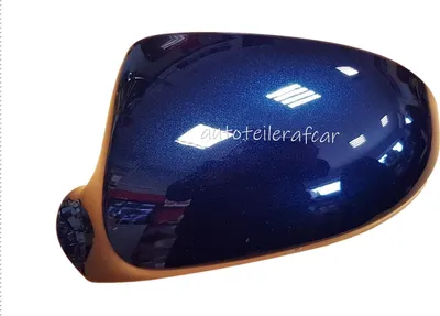 Produktbild von Spiegelkappe Abdeckung Gehäuse lackiert links Für VW PASSAT B6 05 - 10 blau LD5Q