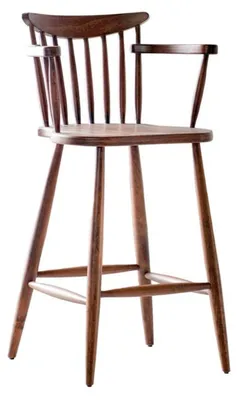 Image de Tabouret de bar moderne Chaise de luxe Fauteuil Bar Hausbar pour comptoir Armoire de bar