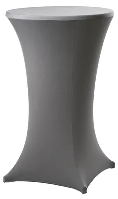 Produktbild von Stehtischhusse Stretch anthrazit Partytisch Bistrotisch 80cm