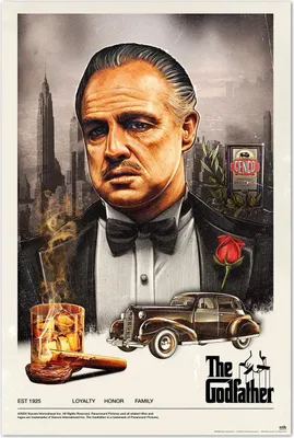 Produktbild von MB 105 - Godfather - El Padrino - Poster 61x91,5 cm