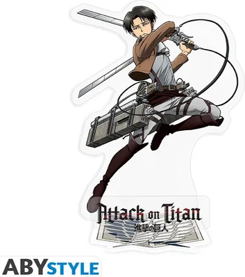 Image de Attack on Titan Présentoir en acrylique Levi (10 cm)