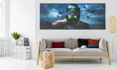 Produktbild von Komar Digitaldruck Vliestapete "Star Wars Deathtrooper", bunt, 250 x 100 cm; 002-DVD1