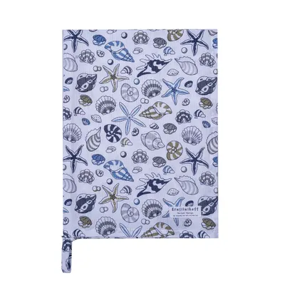 Produktbild von Krasilnikoff - Geschirrtuch - KW13701  - Seashell / Muscheln, white