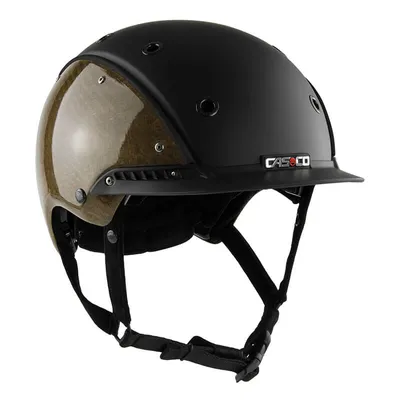 Produktbild von Casco Reithelm Champ-3 Flachsfaser-schwarz, Größe: M 56-58 cm