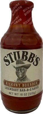Produktbild von STUBB`S Hickory Bourbon BAR-B-Q  Sauce 450 ml