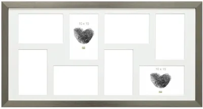 Produktbild von Deknudt Fotogalerie S41VD1P silber 8 Fotos 10x15 cm 30x60 cm
