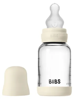 Image de Biberon en verre Bibs Baby Bottle Round 120 ml