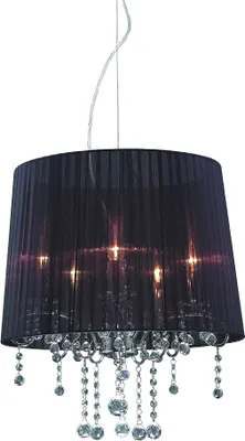 Obrázek produktu pro Závěsné svítidlo TIMPAN 5xE14/40W, černé, Ø: 50 H: 87 cm, patice E14, stmívatelné