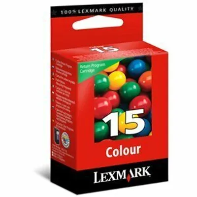 Produktbild von Lexmark Original Ink 18C2110E #15, Farbe, 150 Seiten, geeignet für Lexmark Z2320, X2650