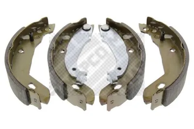 Produktbild von MAPCO Bremsbackensatz Trommelbremse Hinten passend für PEUGEOT 205 II (20A/C) 180mm 8117
