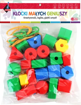 Zdjęcie produktu dla Klocki duże korale 22 elementy 112527