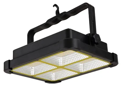 Produktbild von LED Solarlampe, Strahler, dimmbar, schwarz, 2000lm, L 21,5cm