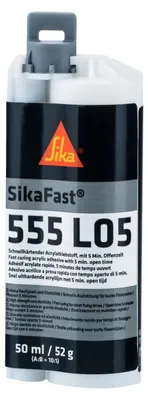 Immagine prodotto di SIKA Adesivo strutturale bicomponente SikaFast-555 L05 (AB) 50ml