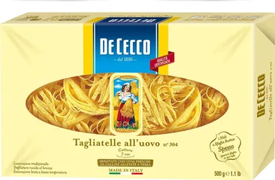 Produktbild von De Cecco Tagliatelle Nr- 304 1x500g