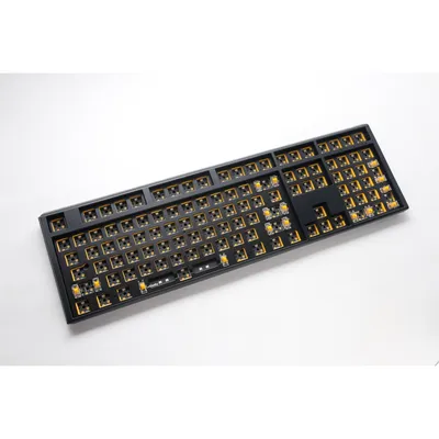 Produktbild von Ducky One 3 Hot-Swap Barebone, Volle Größe (100%), Kabelgebunden, USB, Mechanischer Switch, RGB-LED, Schwarz