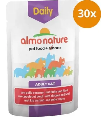 Image de Almo Nature Daily Menu Huhn & Rind 70g