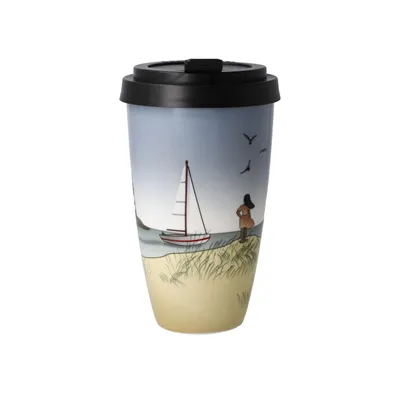 Immagine prodotto di Goebel Scandic Home Scandic Home Wohnaccessoires Mug To Go "Ocean Love" 23101591