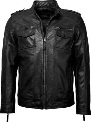 Produktbild von JCC Lederjacke 1101019-2 Herren black 4XL