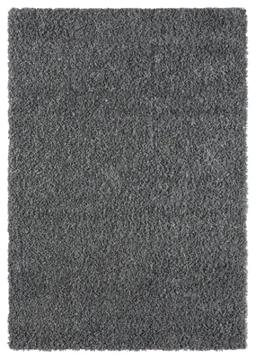 Obrázek produktu pro Koberec MY-RUG, koberec s vysokým vlasem Shaggy Star, 230x160, šedý, mírně lesklý, extra nadýchaný, obdélníkový tvar