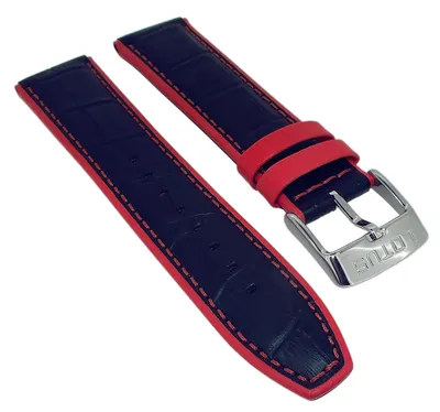 Produktbild von Lotus Chronograph > Uhrenarmband 22mm blau Leder > 18589/2 18589