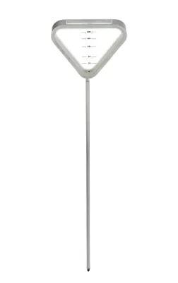 Produktbild von Regenmesser Triangle 50 mm Aluminium stehend H94.3x25x4.6 cm