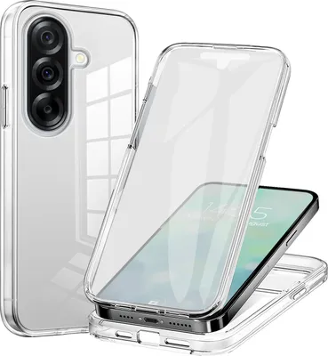 Produktbild von 360 Grad Handyhülle für Samsung Galaxy S26 Case Cover Hülle Bumper Rundum Schutzhülle Smartphone Schutz Transparent