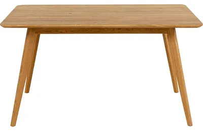 Esstisch massiv Eiche geölt 140x90 cm 4 Personen