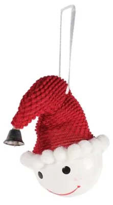 Obrázok produktu pre Prívesok snehuliak s klobúkom 12 cm