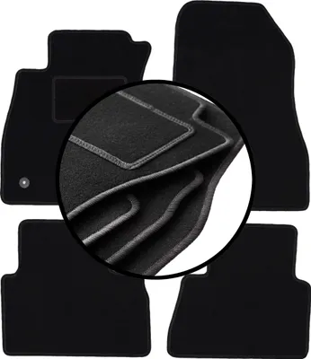 Image de tapis de sol en velours pour Nissan Juke F15 (2010-2017)