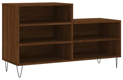 Produktbild von vidaXL Schuhregal Braun Eichen-Optik 102x36x60 cm Holzwerkstoff