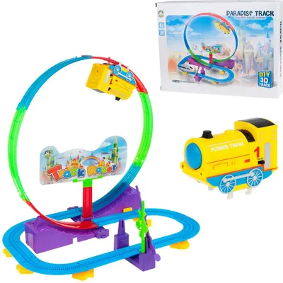 Image de Train routier électrique Kit charter rotation 360° train électrique