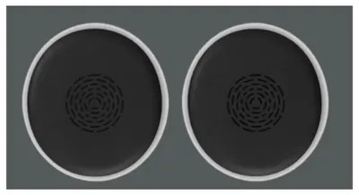 Obrázok produktu pre Jabra Ohrkissen Kunstleder für Engage 40/50 II (2 Stück)