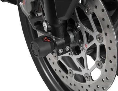 Produktbild von Sturzpad Kit SW-MOTECH für Vorderachse schwarz für Honda CB1000R Bj. 2018