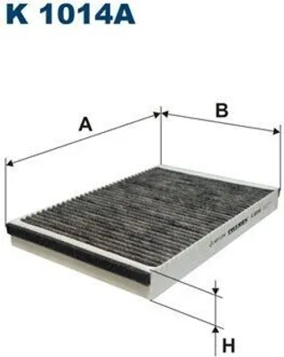 Obrázok produktu pre Kabínový filter s aktívnym uhlím